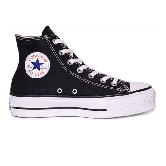 Chucks - All Star plataforma Lona Negra