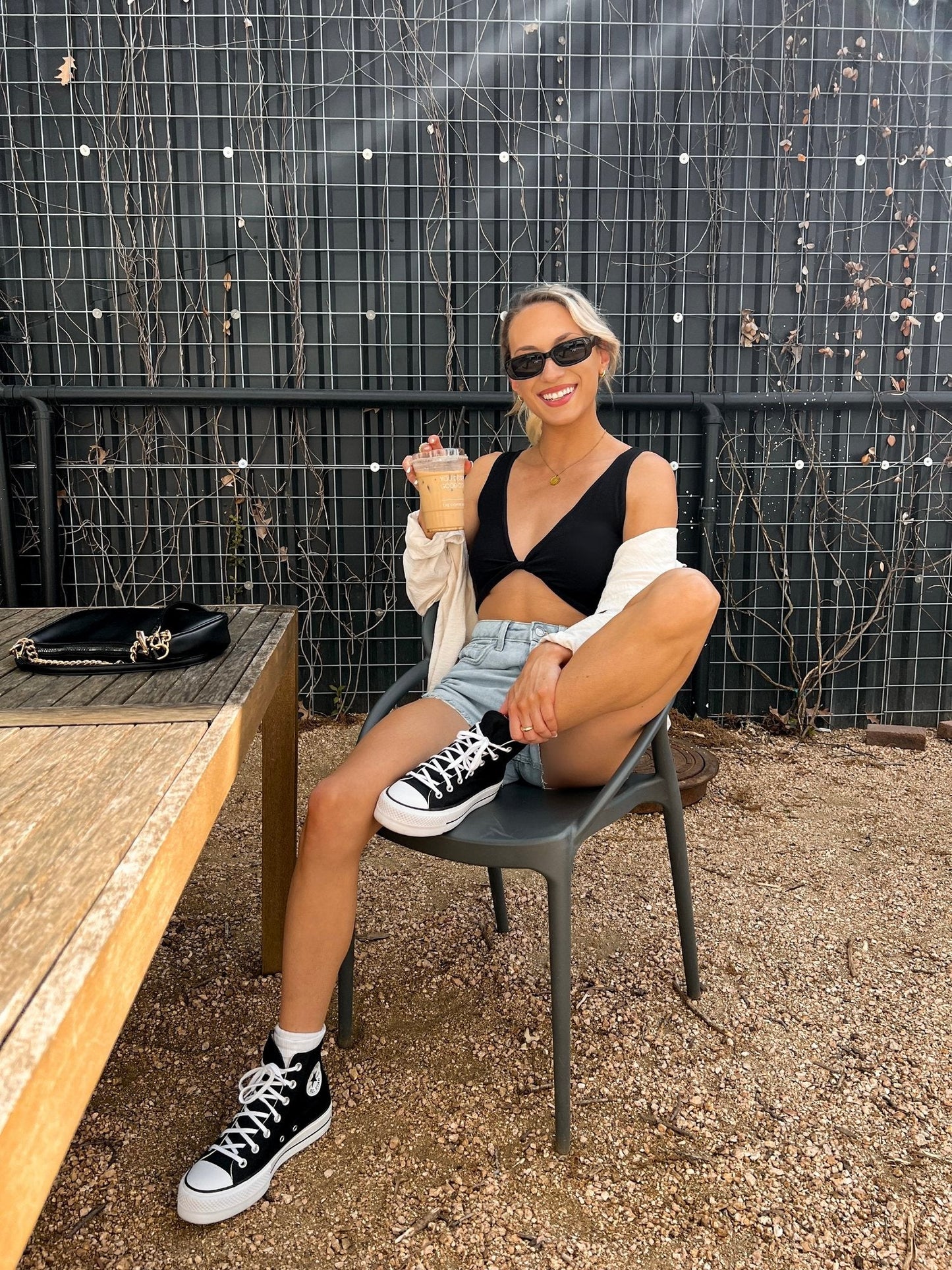 Chucks - All Star Plataforma Lona all-black