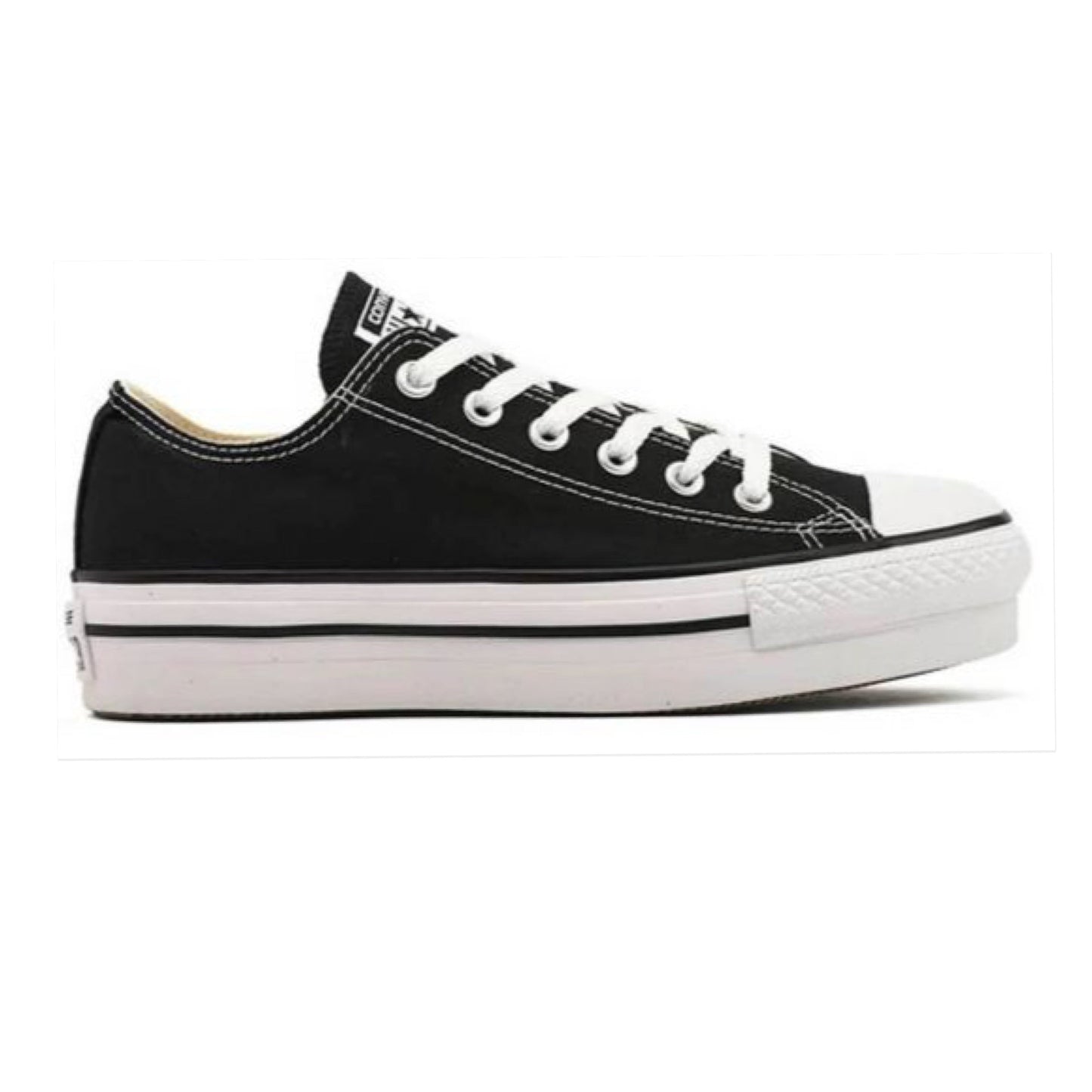 Chucks - All Star Plataforma Lona Negra