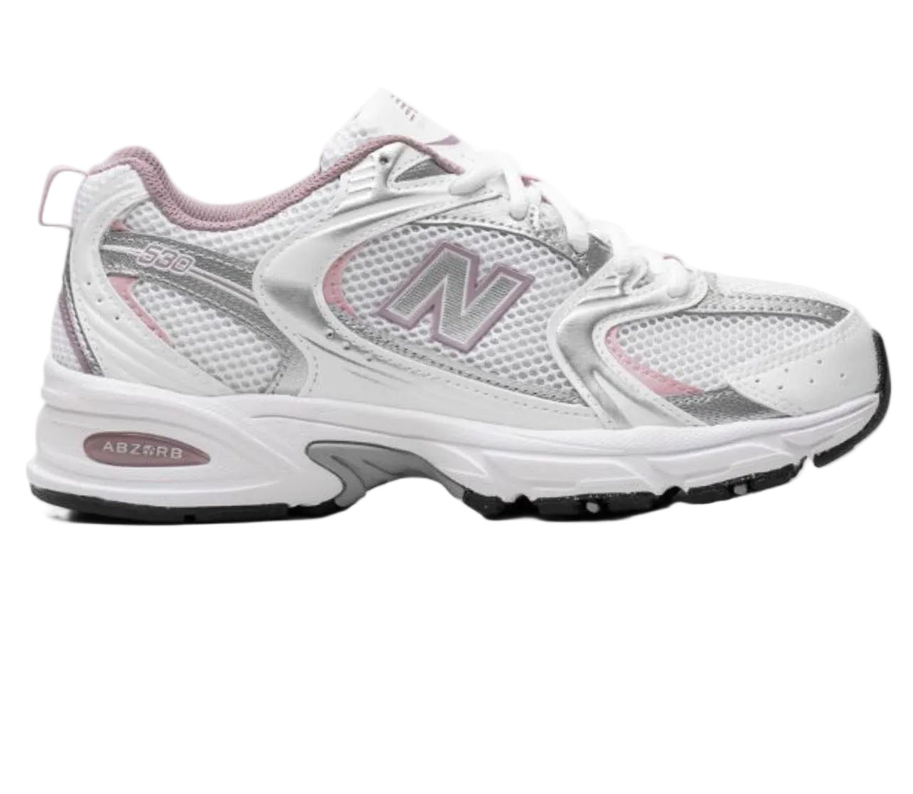 New Balance 530 White/Silver Metalic