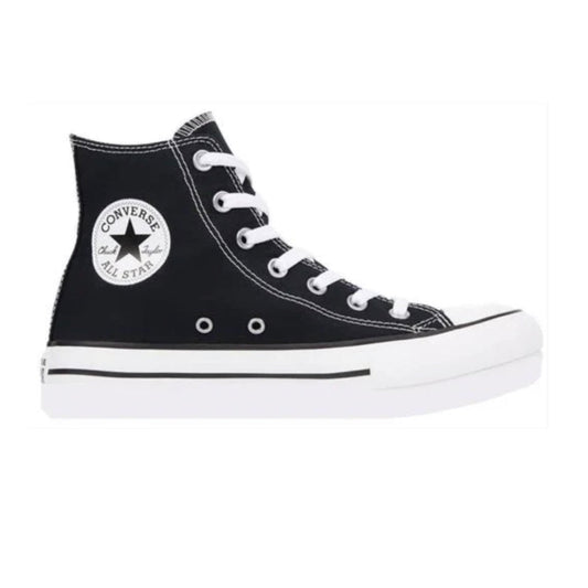 Chucks - All Star Plataforma Lona Negra