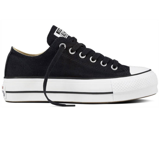 Chucks - All Star Plataforma Lona all-black baja