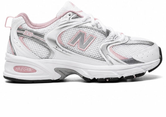 New Balance 530 White Rosa/Silver Metalic