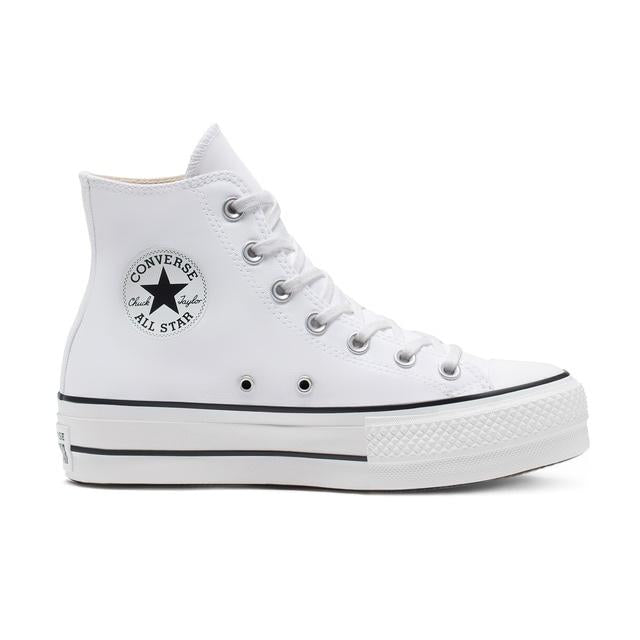 Chucks - All Star polipiel Blanca alta