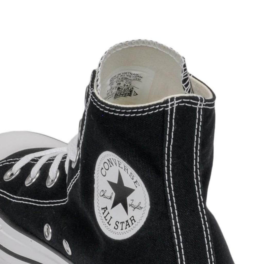 Chucks - All Star Plataforma Lona Negra
